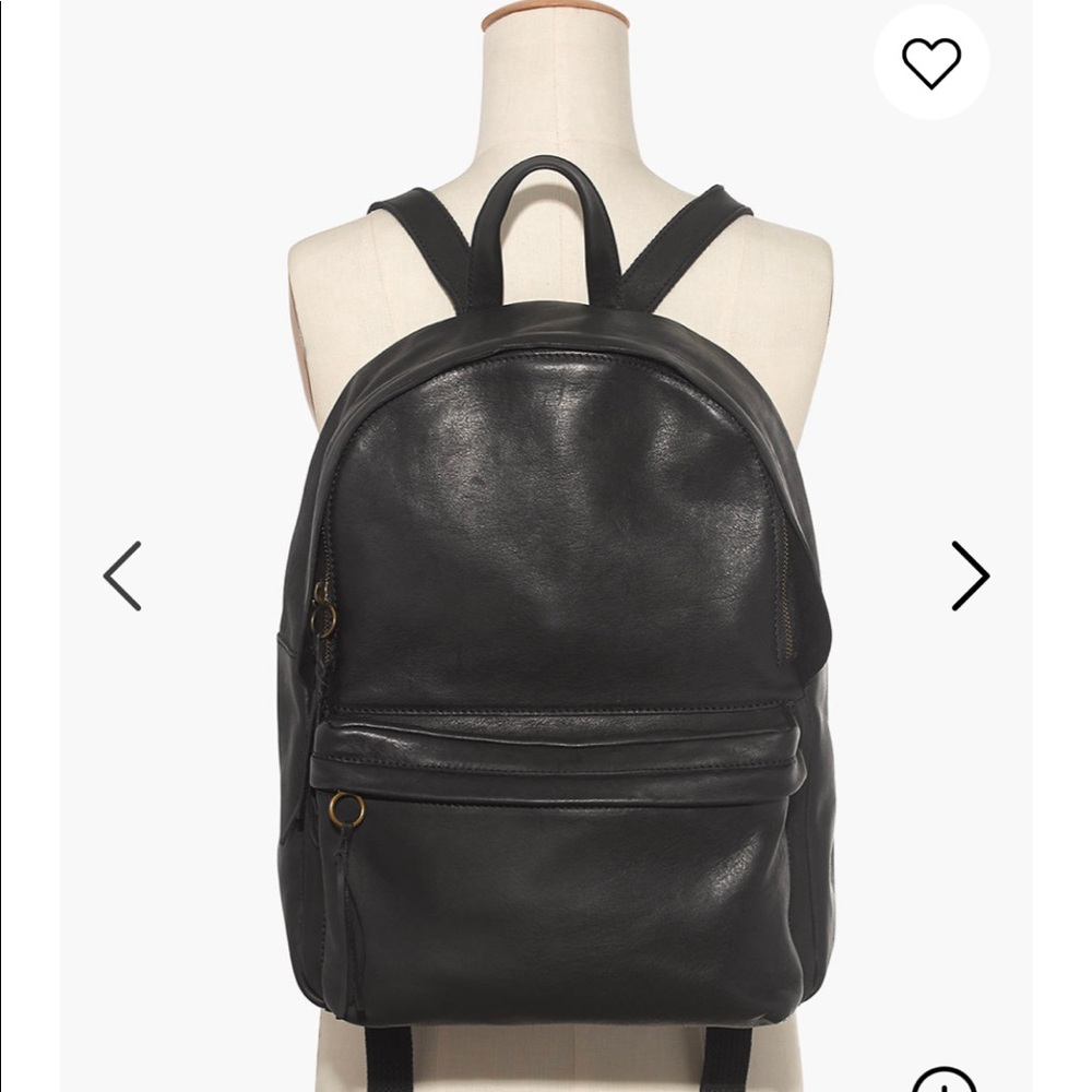 Madewell black backpack